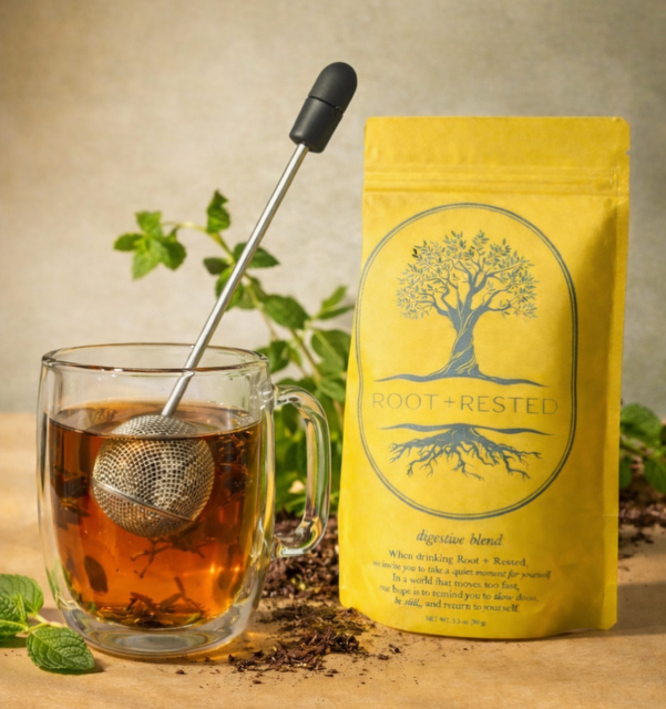 Root + Rested tea pack